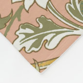 William Morris Hyacinth Blume Rose Fleecedecke (Ecke)