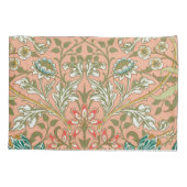 William Morris Hyacinth Blume Rose Kissenbezug (Rückseite)