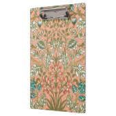 William Morris Hyacinth Blume Rose Klemmbrett (Links)