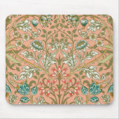William Morris Hyacinth Blume Rose Mousepad (Vorne)