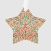 William Morris Hyacinth Blume Rose Ornament (Rückseite)