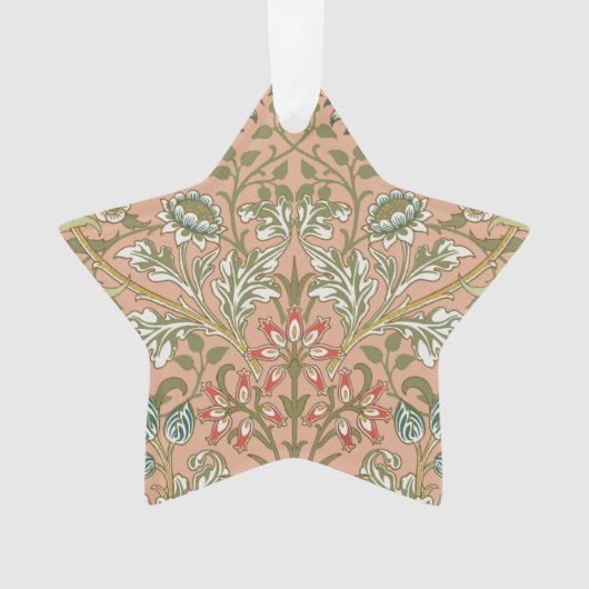 William Morris Hyacinth Blume Rose Ornament (Vorderseite)