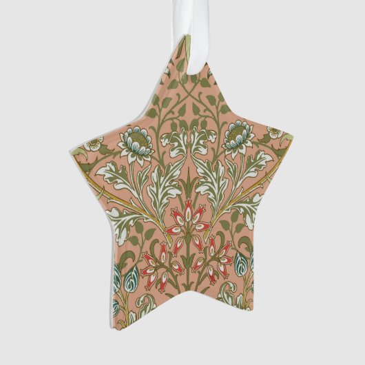 William Morris Hyacinth Blume Rose Ornament (Vorderseite)
