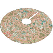 William Morris Hyacinth Blume Rose Polyester Weihnachtsbaumdecke (Schrägansicht)