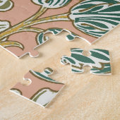 William Morris Hyacinth Blume Rose Puzzle (Seite)