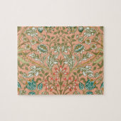 William Morris Hyacinth Blume Rose Puzzle (Horizontal)