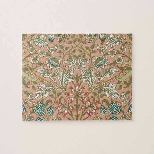 William Morris Hyacinth Blume Rose Puzzle (Horizontal)