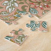 William Morris Hyacinth Blume Rose Puzzle (Seite)