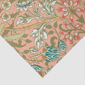 William Morris Hyacinth Blume Rose Seidenpapier (Ausschnitt)
