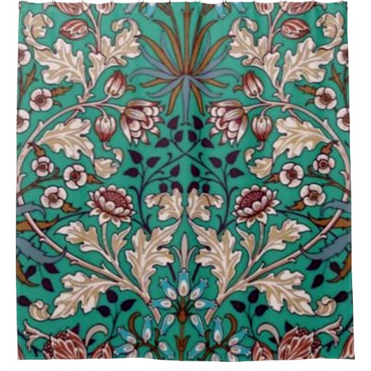 William Morris Hyacinth Duschvorhang (Vorderseite)
