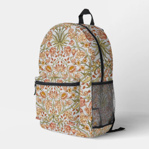 William Morris Hyacinth Floral Botanische Kunst Bedruckter Rucksack