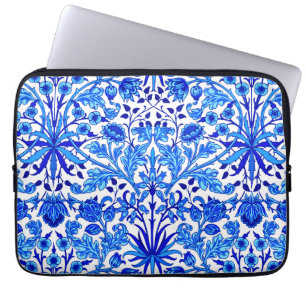 William Morris Hyacinth Print, Cobalt Blue & White Laptopschutzhülle