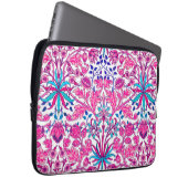 William Morris Hyacinth Print, Fuchsia Pink Laptopschutzhülle (Vorne Rechts)