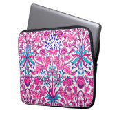 William Morris Hyacinth Print, Fuchsia Pink Laptopschutzhülle (Vorderseite Links)