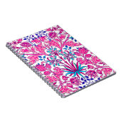 William Morris Hyacinth Print, Fuchsia Pink Notizblock (Rechte Seite)