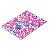 William Morris Hyacinth Print, Fuchsia Pink Notizblock (Linke Seite)