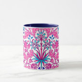 William Morris Hyacinth Print, Fuchsia Pink Tasse (Zentrum)
