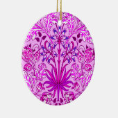 William Morris Hyacinth Print, Lavender und Violet Keramikornament (Rechts)