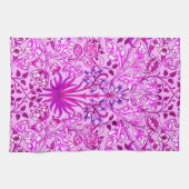 William Morris Hyacinth Print, Lavender und Violet Küchentuch (Horizontal)