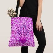 William Morris Hyacinth Print, Lavender und Violet Tasche (Von Nahem)