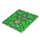 William Morris Hyacinth Print, Lime Green Fliese (Seite)