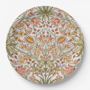 William Morris Hyazinthen Blumen Botanische Kunst Pappteller