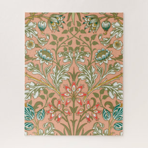 William Morris Hyazinthen-Blumen-Rosen-Kunst Puzzle