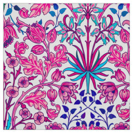 William Morris-Hyazinthen-Druck, Fuchsien-Rosa Stoff