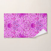 William Morris-Hyazinthen-Druck, Lavendel und Badhandtuch Set (Handtuch)