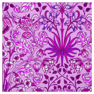 William Morris-Hyazinthen-Druck, Lavendel und Stoff