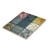 William * Morris II Art Nouveau Collage Fliese (Seite)