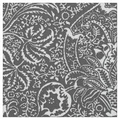 William Morris-Inder, Graphit u. hellgraues Stoff (Nahaufnahme)