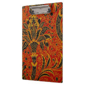William Morris India Red Floral Klemmbrett (Links)