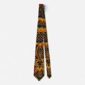 William Morris India Red Floral Krawatte (Vorderseite)