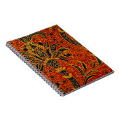 William Morris India Red Floral Notizblock (Rechte Seite)
