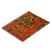William Morris India Red Floral Notizblock (Linke Seite)