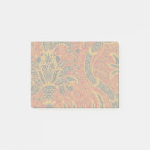 William Morris India Red Floral Post-it Klebezettel (Vorderseite)