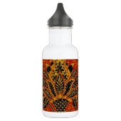 William Morris India Red Floral Trinkflasche (Links)