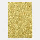 William Morris Indian, Mustard Gold Geschirrtuch (Vertikal)