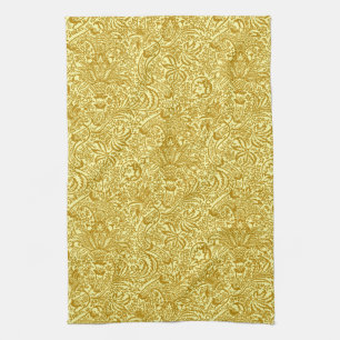 William Morris Indian, Mustard Gold Geschirrtuch