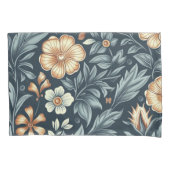 William Morris Inspired Botanical Style Pattern Kissenbezug (Vorderseite-Links)