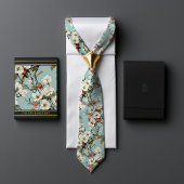 William Morris-Inspiriert Cherry Blossom Floral Krawatte