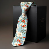 William Morris-Inspiriert Cherry Blossom Floral Krawatte