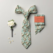 William Morris-Inspiriert Cherry Blossom Floral Krawatte