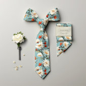 William Morris-Inspiriert Cherry Blossom Floral Krawatte