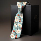 William Morris-Inspiriert Cherry Blossom Floral Krawatte