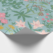 William Morris Inspiriert Frühjahrsmuster Geschenkpapier (Ecke)