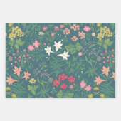 William Morris Inspiriert Frühjahrsmuster Geschenkpapier Set (Vorderseite)