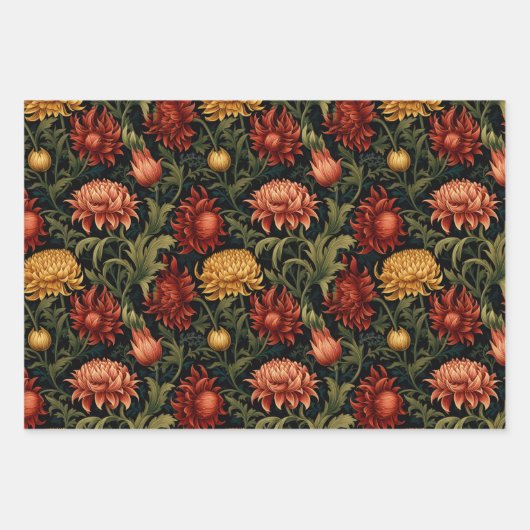 William Morris Inspiriert Geschenkpapier Set (Vorderseite 3)