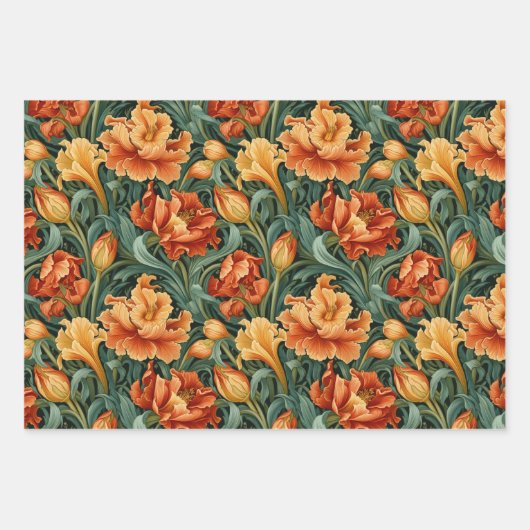 William Morris Inspiriert Geschenkpapier Set (Vorderseite)